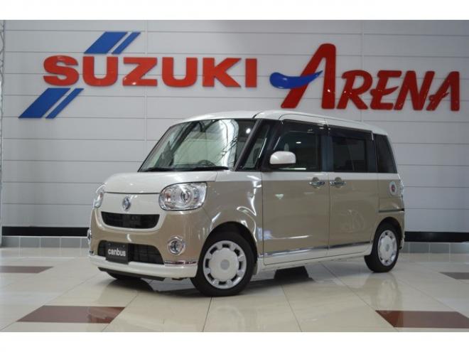 ムーヴキャンバスG メイクアップ SAII 4WD　スマートアシストII4WDアイドリングストップ両側オートスライドドアLEDライト横滑り防止装置シートヒーター後退時ブレーキサポート 660