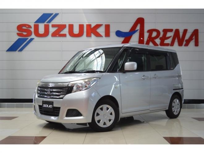 ソリオ1.2 G 4WD　ワンオーナー車4WD横滑り防止装置オートスライドドアSDナビTVライトレベライザーETCシートヒータースマートキー 1200