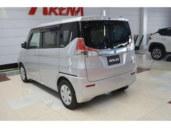 ソリオ1.2 G 4WD　ワンオーナー車4WD横滑り防止装置オートスライドドアSDナビTVライトレベライザーETCシートヒータースマートキー 1200