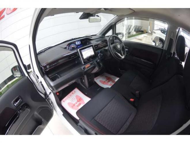 ワゴンRスティングレー ハイブリッド X 4WD　ワンオーナー車ハイブリッド4WDセーフティサポート搭載アイドリングストップ全方位モニター8インチナビTVバックカメラLEDライトヘッドアップディスプレイ横滑り防止装置 660