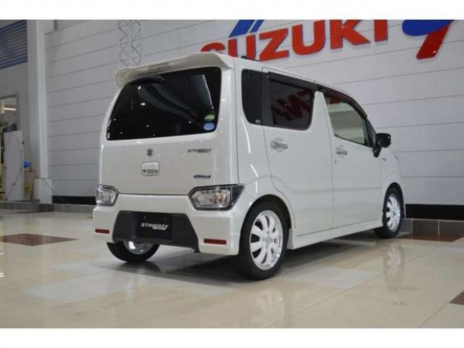 ワゴンRスティングレー ハイブリッド X 4WD　ワンオーナー車ハイブリッド4WDセーフティサポート搭載アイドリングストップ全方位モニター8インチナビTVバックカメラLEDライトヘッドアップディスプレイ横滑り防止装置 660