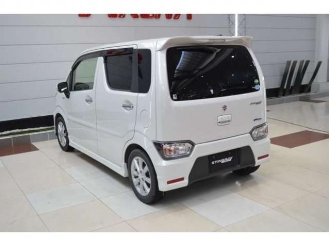 ワゴンRスティングレー ハイブリッド X 4WD　ワンオーナー車ハイブリッド4WDセーフティサポート搭載アイドリングストップ全方位モニター8インチナビTVバックカメラLEDライトヘッドアップディスプレイ横滑り防止装置 660