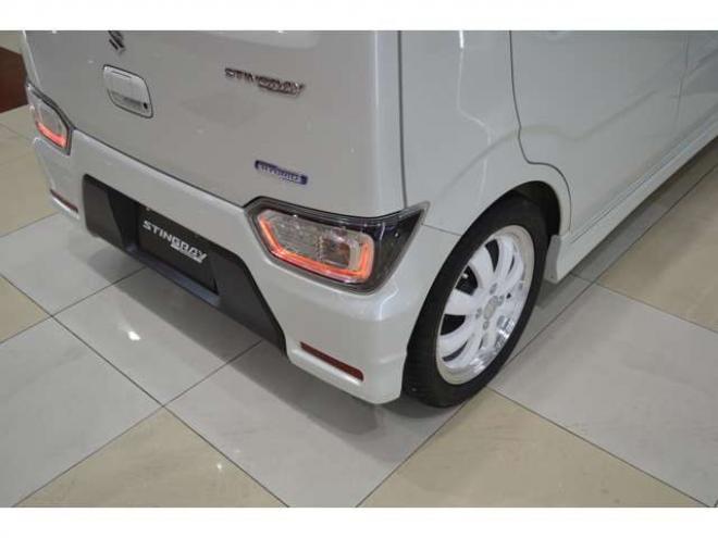 ワゴンRスティングレー ハイブリッド X 4WD　ワンオーナー車ハイブリッド4WDセーフティサポート搭載アイドリングストップ全方位モニター8インチナビTVバックカメラLEDライトヘッドアップディスプレイ横滑り防止装置 660