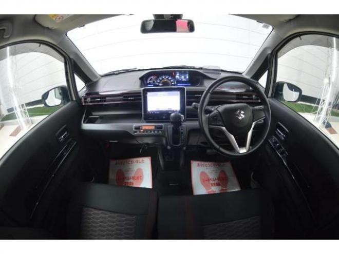 ワゴンRスティングレー ハイブリッド X 4WD　ワンオーナー車ハイブリッド4WDセーフティサポート搭載アイドリングストップ全方位モニター8インチナビTVバックカメラLEDライトヘッドアップディスプレイ横滑り防止装置 660