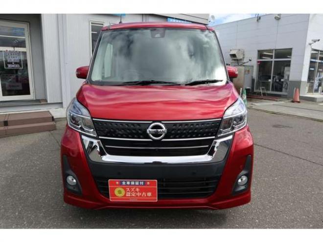 デイズルークスハイウェイスターX Vセレクション 4WD　アラウンドビューモニター(ルームミラー)　両側電動スライドドア　シートヒーター　LEDヘッドライト　エマージェンシーブレーキ 660