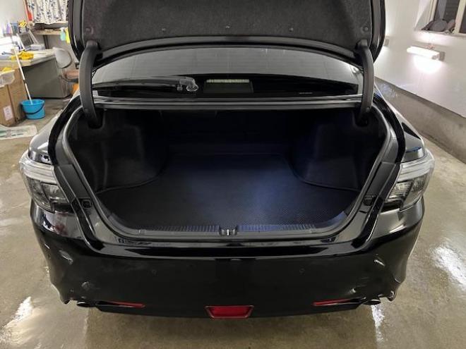 マークX２５０G　Ｆｏｕｒ　本州仕入　寒冷地仕様　禁煙車　ＴＥＩＮ車高調　トヨタセーフティセンス　ＷＯＲＫエモーション１９インチＡＷ　社外１６ＡＷ＋スタッドレスタイヤ付　純正ナビ　地デジ　Ｂｌｕｅｔｏｏｔｈ　バックカメラ 4WD 2500 4Dr