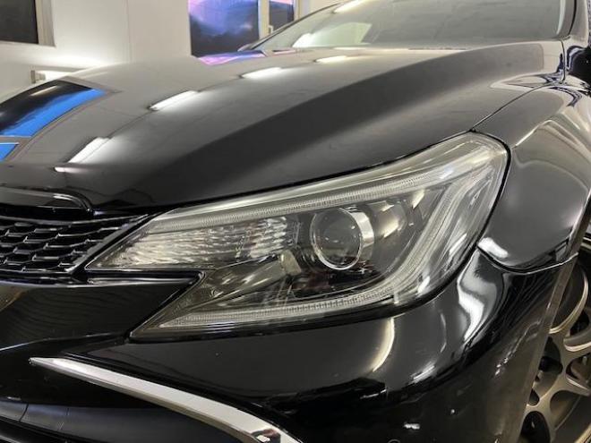 マークX２５０G　Ｆｏｕｒ　本州仕入　寒冷地仕様　禁煙車　ＴＥＩＮ車高調　トヨタセーフティセンス　ＷＯＲＫエモーション１９インチＡＷ　社外１６ＡＷ＋スタッドレスタイヤ付　純正ナビ　地デジ　Ｂｌｕｅｔｏｏｔｈ　バックカメラ 4WD 2500 4Dr