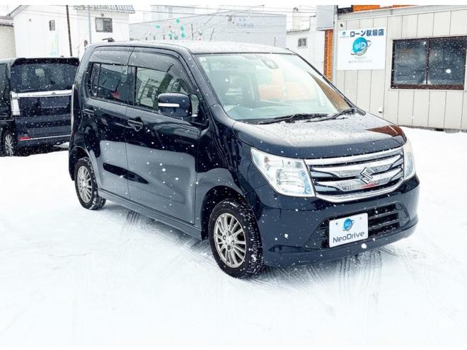 ワゴンR660FZ 4WD　ローンが不安な方＜優遇ローン＞1年保証　ユーザー買取車　社外ナビ