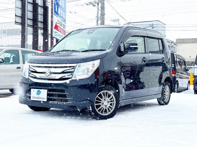 ワゴンR660FZ 4WD　ローンが不安な方＜優遇ローン＞1年保証　ユーザー買取車　社外ナビ