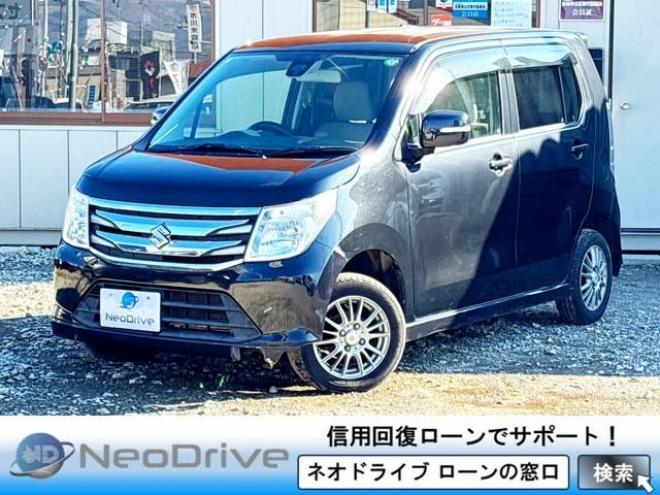 ワゴンR660FZ 4WD　ローンが不安な方＜優遇ローン＞1年保証　ユーザー買取車　社外ナビ