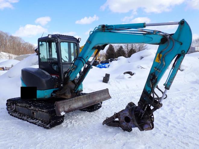 バックホーAX50U-4　回転グラップル付　恵庭ヤード