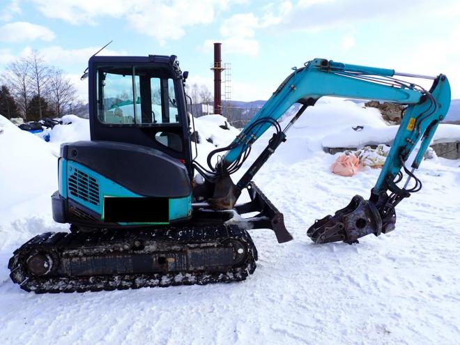 バックホーAX50U-4　回転グラップル付　恵庭ヤード