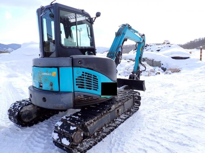 バックホーAX50U-4　回転グラップル付　恵庭ヤード