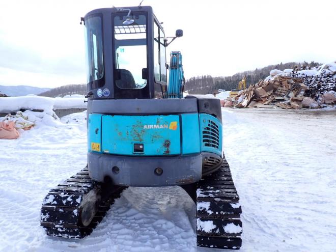 バックホーAX50U-4　回転グラップル付　恵庭ヤード