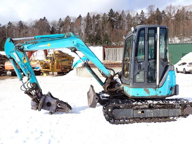 バックホーAX50U-4　回転グラップル付　恵庭ヤード