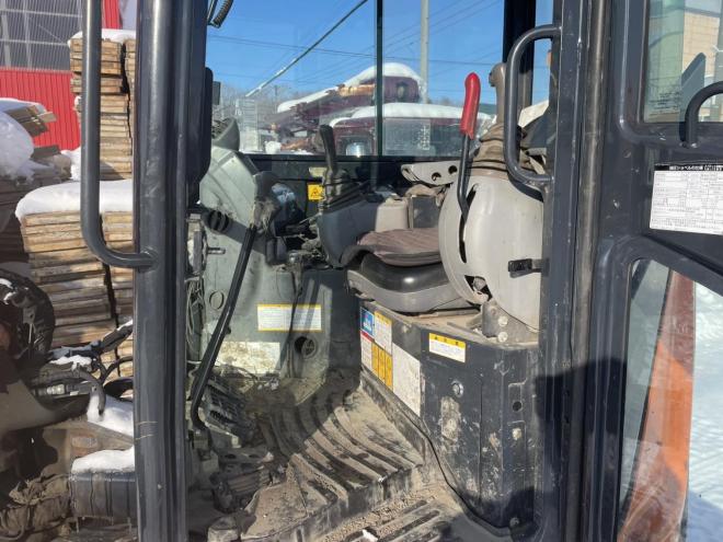 バックホーZX40U-5B　配管付　エアコン　ゴムパッド　恵庭ヤード