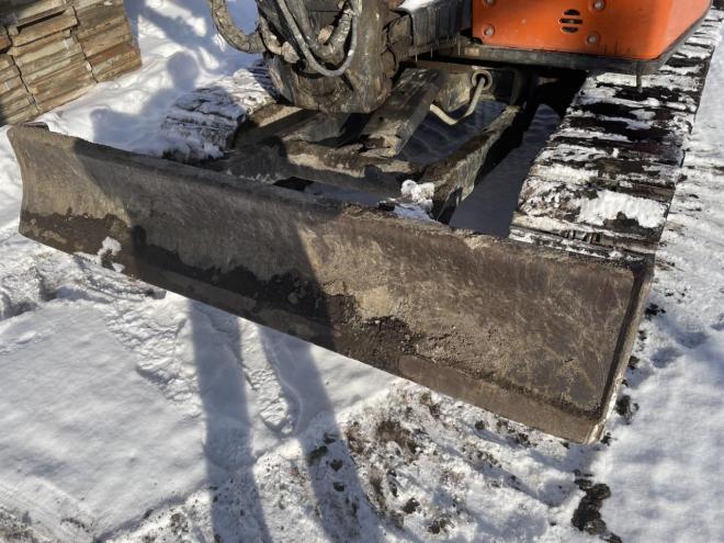 バックホーZX40U-5B　配管付　エアコン　ゴムパッド　恵庭ヤード