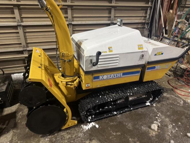 除雪機ハイパワー！コバシ ST25-3 25馬力 ディーゼル 2段オーガ