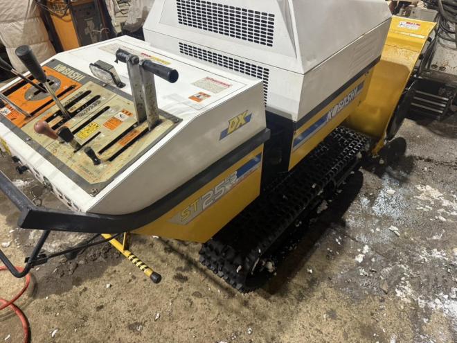 除雪機ハイパワー！コバシ ST25-3 25馬力 ディーゼル 2段オーガ