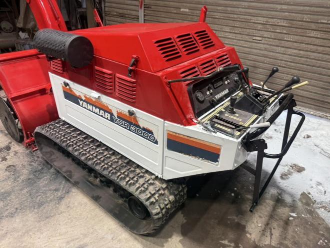 除雪機軽整備済！ヤンマー YSR3000 30馬力ディーゼル大型除雪機 2段オーガ