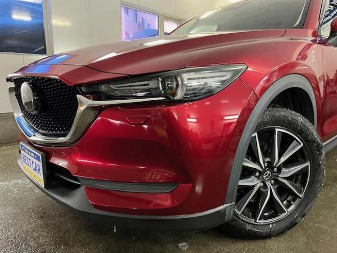 CX-5ＸＤ　プロアクティブ　本州仕入　寒冷地仕様　禁煙車　ドライビングポジションサポートＰＫＧ　衝突軽減ブレーキ　レーダークルーズ　ブラインドスポット　純正１９インチＡＷ　社外１７ＡＷ＋スタッドレスタイヤ付　パワートランク 4WD 2200 5Dr