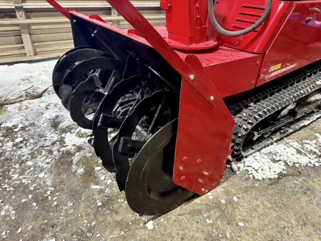 除雪機三菱 MSR1150DHF 24馬力 大型ディーゼル除雪機 ロングシューター