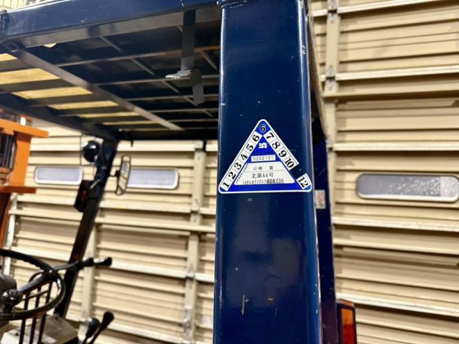 フォークリフトトヨタ 5FGL25 2.5トン ガソリン ヒンジ付き 毎年点検済