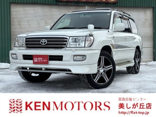 ランドクルーザー100 4.2 VXリミテッド Gセレクション ディーゼルターボ 4WD　ETC　パワステ　電動シート　クルーズコントロール　ABS　シートヒーター　パワーウィンドウ　キーレス　サンルーフ　アルミホイール 4200