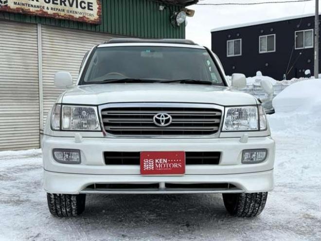 ランドクルーザー100 4.2 VXリミテッド Gセレクション ディーゼルターボ 4WD　ETC　パワステ　電動シート　クルーズコントロール　ABS　シートヒーター　パワーウィンドウ　キーレス　サンルーフ　アルミホイール 4200