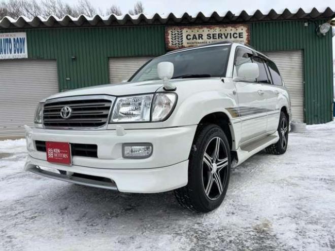 ランドクルーザー100 4.2 VXリミテッド Gセレクション ディーゼルターボ 4WD　ETC　パワステ　電動シート　クルーズコントロール　ABS　シートヒーター　パワーウィンドウ　キーレス　サンルーフ　アルミホイール 4200