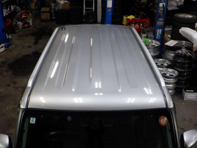 ハスラーJスタイルIII 4WD　ナビ・TV・B/T・後期型・前席シートヒーター・スマートキー・プッシュスタート・HID・ETC・LEDフォグランプ・アイドリングストップ・オートライト・衝突軽減・ルーフレール・DVD再生・ミラーヒーター 660