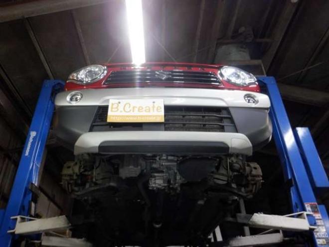 ハスラーJスタイルIII 4WD　ナビ・TV・B/T・後期型・前席シートヒーター・スマートキー・プッシュスタート・HID・ETC・LEDフォグランプ・アイドリングストップ・オートライト・衝突軽減・ルーフレール・DVD再生・ミラーヒーター 660