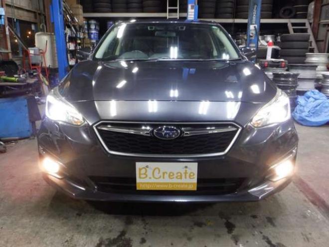 インプレッサスポーツ 2.0 i-L アイサイト 4WD　ブラックレザーセレクション　本州仕入れ　4WD　MOPナビ　B/T　TV　バックカメラ　ETC　クルコン　シートヒーター　レザーシート　衝突軽減　LEDヘッドライト　フォグランプ　ドアバイザー　スマートキー 2000