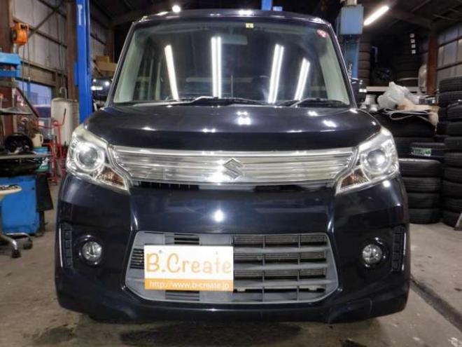 スペーシアカスタム XS 4WD　SDナビ・DTV・USB接続・4WD・パワースライドドア・シートヒーター・HID・フォグランプ・スマートキー・プッシュスタート 660