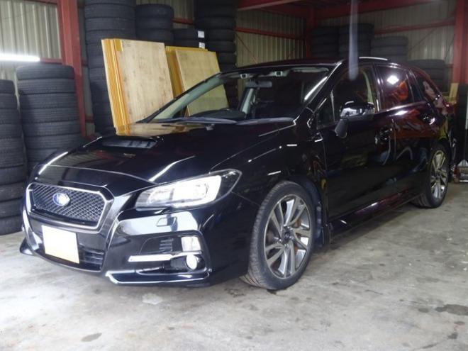 レヴォーグ1.6 GT-S アイサイト 4WD　本州仕入・ナビ・TV・Bカメラ・B/T・衝突軽減・前席パワーシート・LEDヘッドライト・LEDアクセサリーライナー・スマートキー・プッシュスタート・ETC・フォグランプ・クルコン 1600