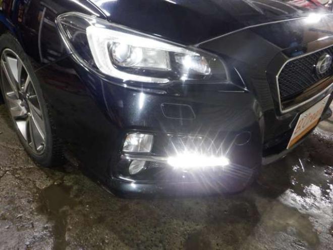 レヴォーグ1.6 GT-S アイサイト 4WD　本州仕入・ナビ・TV・Bカメラ・B/T・衝突軽減・前席パワーシート・LEDヘッドライト・LEDアクセサリーライナー・スマートキー・プッシュスタート・ETC・フォグランプ・クルコン 1600