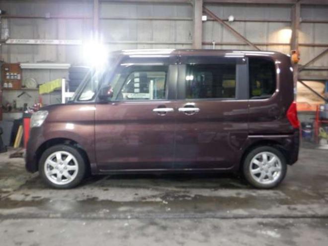 タントXターボ SA 4WD　ナビ・TV・両側電動・ターボ・スマートキー・プッシュスタート・スマアシ・ライトレベライザー・フォグランプ・純正エンスタ・リア席サンシェード・アイドリングストップ・ベンチシート・ 660