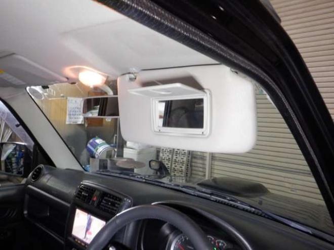 ジムニーワイルドウインド 4WD　本州仕入・ナビ・フルセグTV・キーレス・フォグランプ・シートヒーター・ミラーヒーター・ルーフレール・ターボ・社外AW・ライトレベライザー・電動格納ミラー・DVD再生・JAOSマッドガード 660