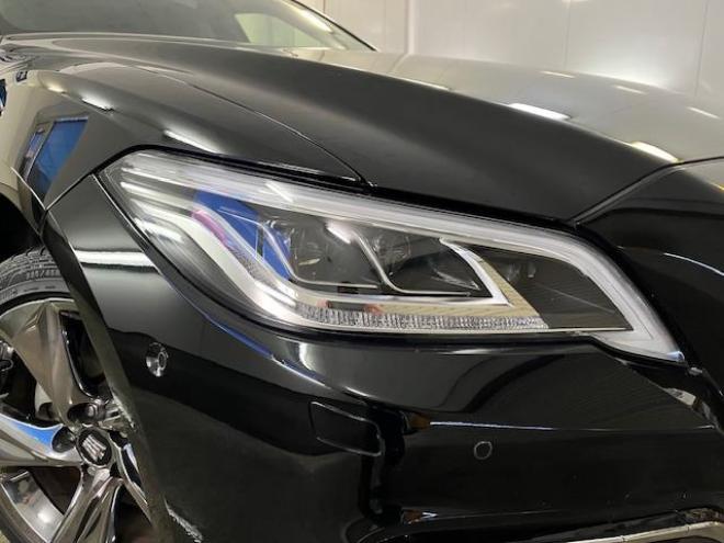 クラウンハイブリッドＲＳアドバンス　本州仕入　ワンオーナー　寒冷地仕様　禁煙車　電動サンルーフ　ヘッドアップディスプレイ　シーケンシャルウィンカー　純正ブラックレザーシート　純正１８インチスパッタリングＡＷ　社外１７ＡＷ＋スタッドレス付 4WD 2500 4Dr