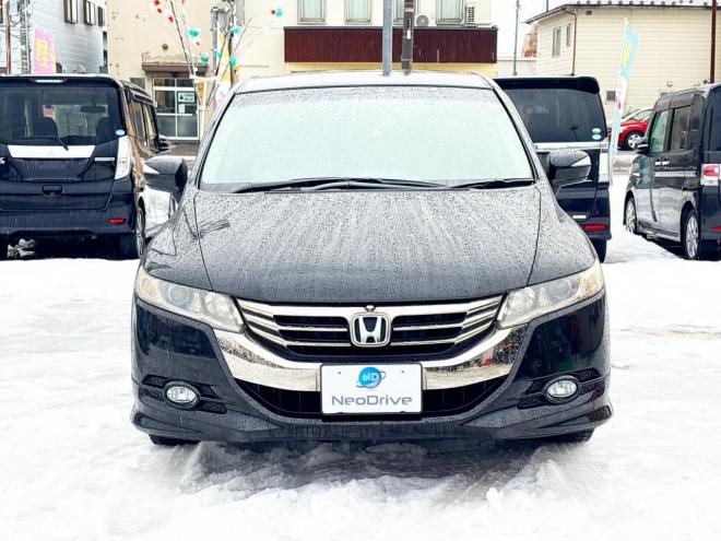 オデッセイ2.4アブソルート 4WD　ローンが不安な方＜優遇ローン＞本州仕入 1年保証　純正ナビ　バックカメラ 