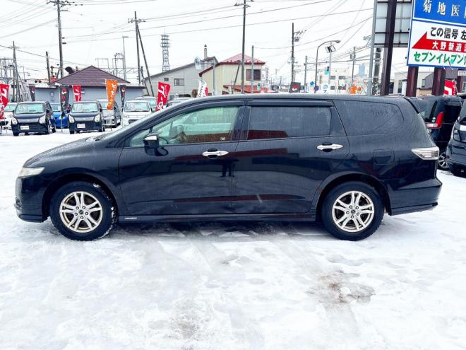 オデッセイ2.4アブソルート 4WD　ローンが不安な方＜優遇ローン＞本州仕入 1年保証　純正ナビ　バックカメラ 