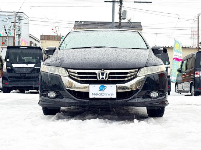 オデッセイ2.4アブソルート 4WD　ローンが不安な方＜優遇ローン＞本州仕入 1年保証　純正ナビ　バックカメラ 