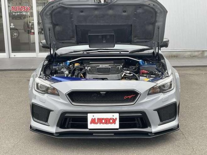 レヴォーグ2.0 STI スポーツ アイサイト 4WD　東京オートサロン2020受賞車　フロント片側60mmワイド　リア片側85mmワイド　ナルドグレー全塗装　BRIDEセミバケットシート　WRX後期Fバンパー　フロント6POTキャリパー　CUSCO製車高調　車幅公認済み 2000