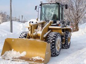 ホイールローダ　910G スパイクタイヤ　恵庭ヤード 4WD