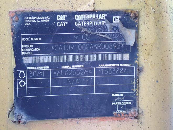 ホイールローダ910G スパイクタイヤ　恵庭ヤード 4WD