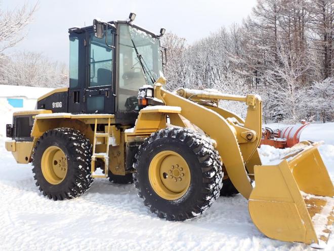 ホイールローダ910G スパイクタイヤ　恵庭ヤード 4WD