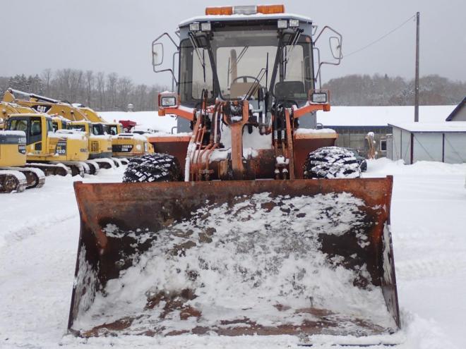 ホイールローダLX120　マルチプラウ＆バケット　恵庭ヤード 4WD
