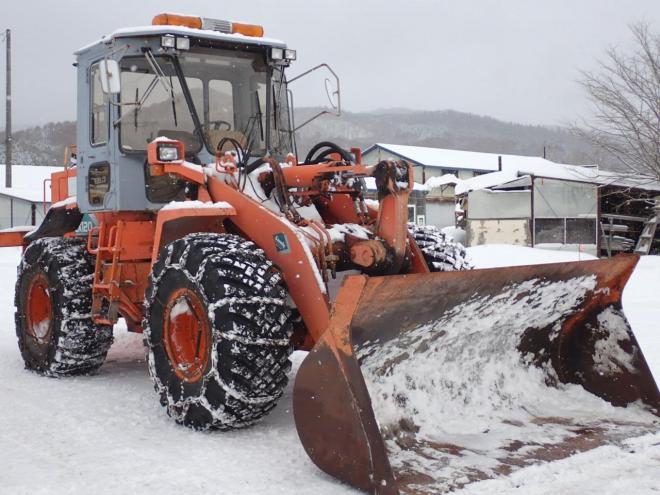 ホイールローダLX120　マルチプラウ＆バケット　恵庭ヤード 4WD