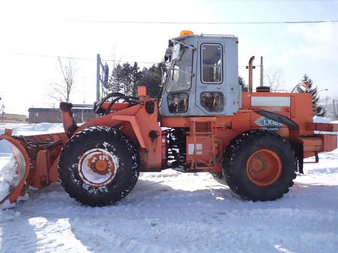 ホイールローダLX120　マルチプラウ＆バケット　恵庭ヤード 4WD