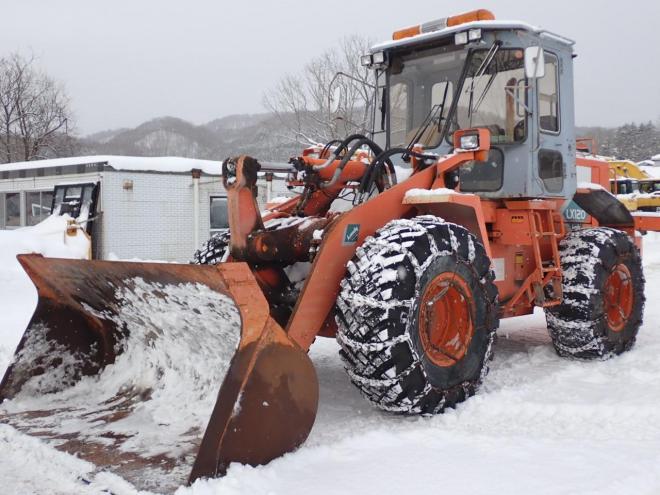 ホイールローダLX120　マルチプラウ＆バケット　恵庭ヤード 4WD
